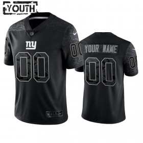 Tröjor New York Giants Custom Svart Reflective Limited - Barn